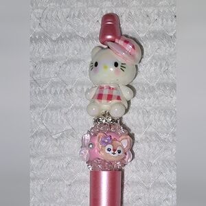Cute Pink Character Pen for Kids Kitty Inspired